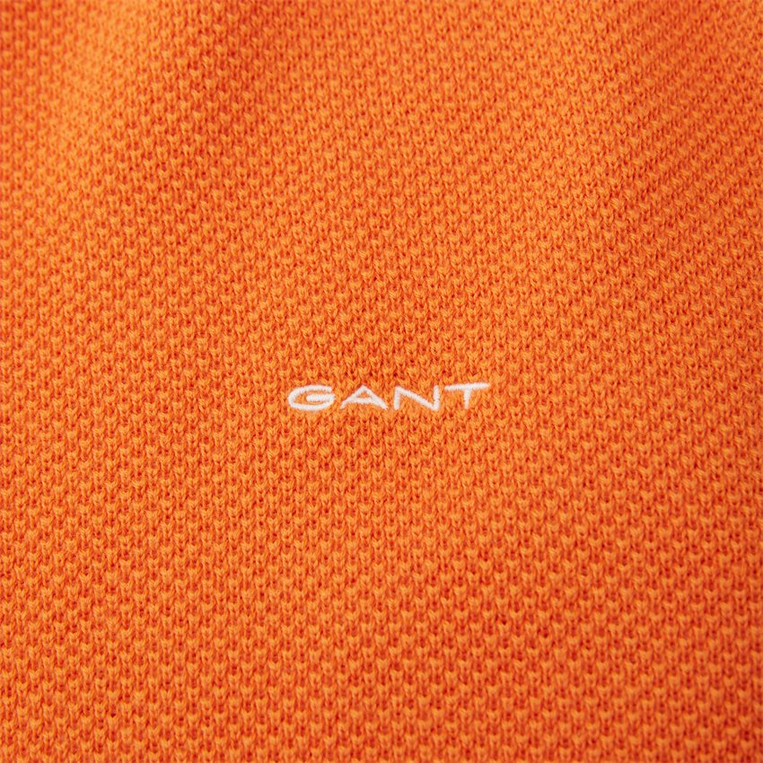 Gant Stickat COTTON PIQUE C-NECK 8040521 PEARL PEACH